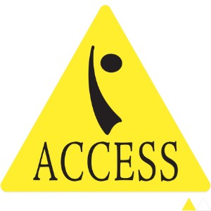 Triangle Shape Custom Sticker - Gloss, 2-1/4" - GI1227