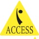 Triangle Shape Custom Sticker - Gloss, 2-1/4"