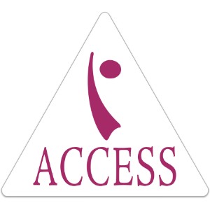 Triangle Shape Custom Sticker - Matte, 2-1/4" - GI1228