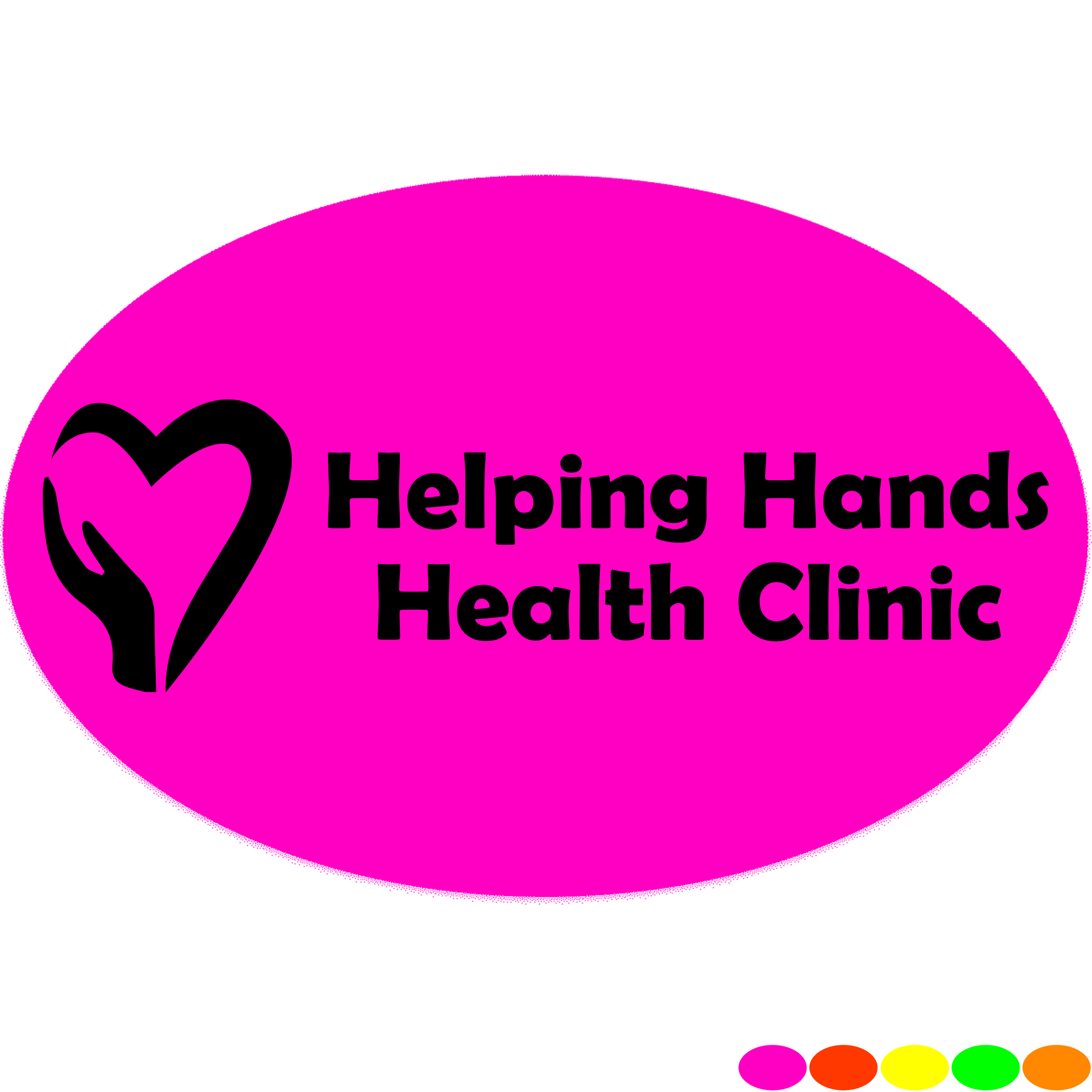 Product Photo 1 Oval Shape Custom Sticker - Neon, 2" x 3"