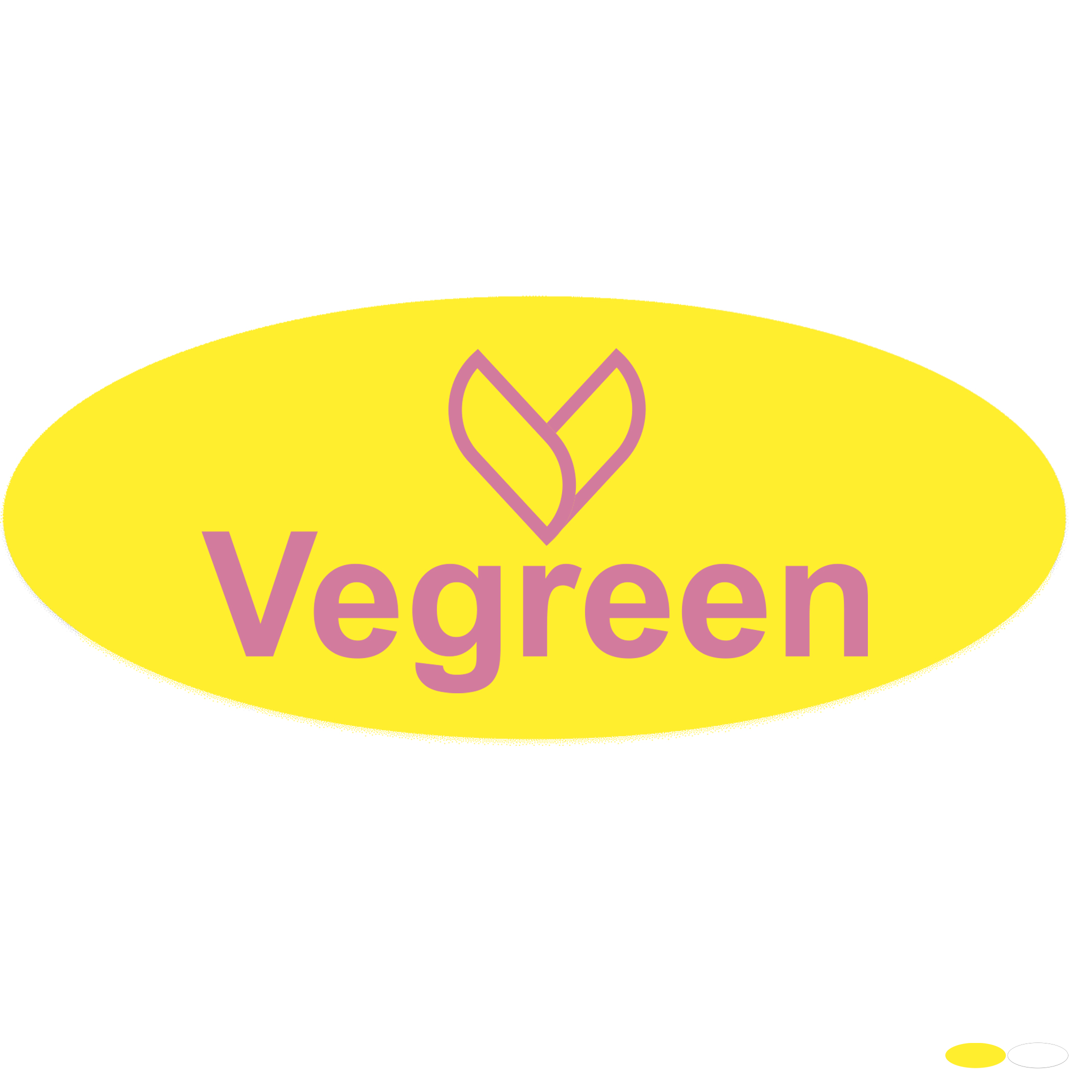 Product Photo 1 Oval Shape Custom Sticker - Gloss, 1-1/4" x 3"