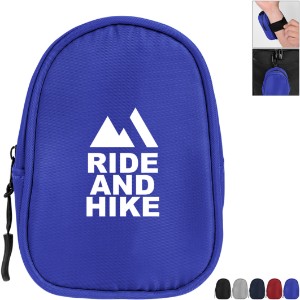 Anywhere rpET Pouch w/ Carabiner & Elastic Band - HT6956