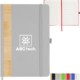 Recycled PU & Bamboo Accent Journal, 5" x 7"