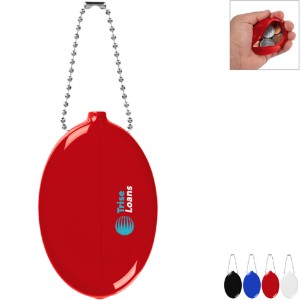 Old School Squeeze Coin Pouch Key Chain - HT6952