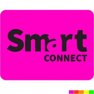 Rectangle Shape Custom Sticker - Neon, Small to 3" - GI1076