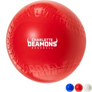 Baseball Vinyl Sports Ball, 4" - AR2006