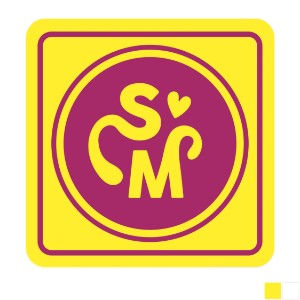 Square Shape Custom Sticker - Gloss, 1-1/4" or 1-1/2" - GI1112