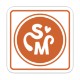 Square Shape Custom Sticker - Matte, 1-1/4" or 1-1/2"