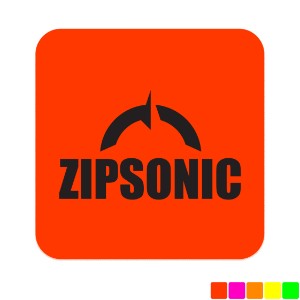 Square Shape Custom Sticker - Neon, 1/2" to 1" - GI1106