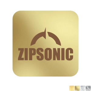 Square Shape Custom Sticker - Foil, 1/2" to 1" - GI1109