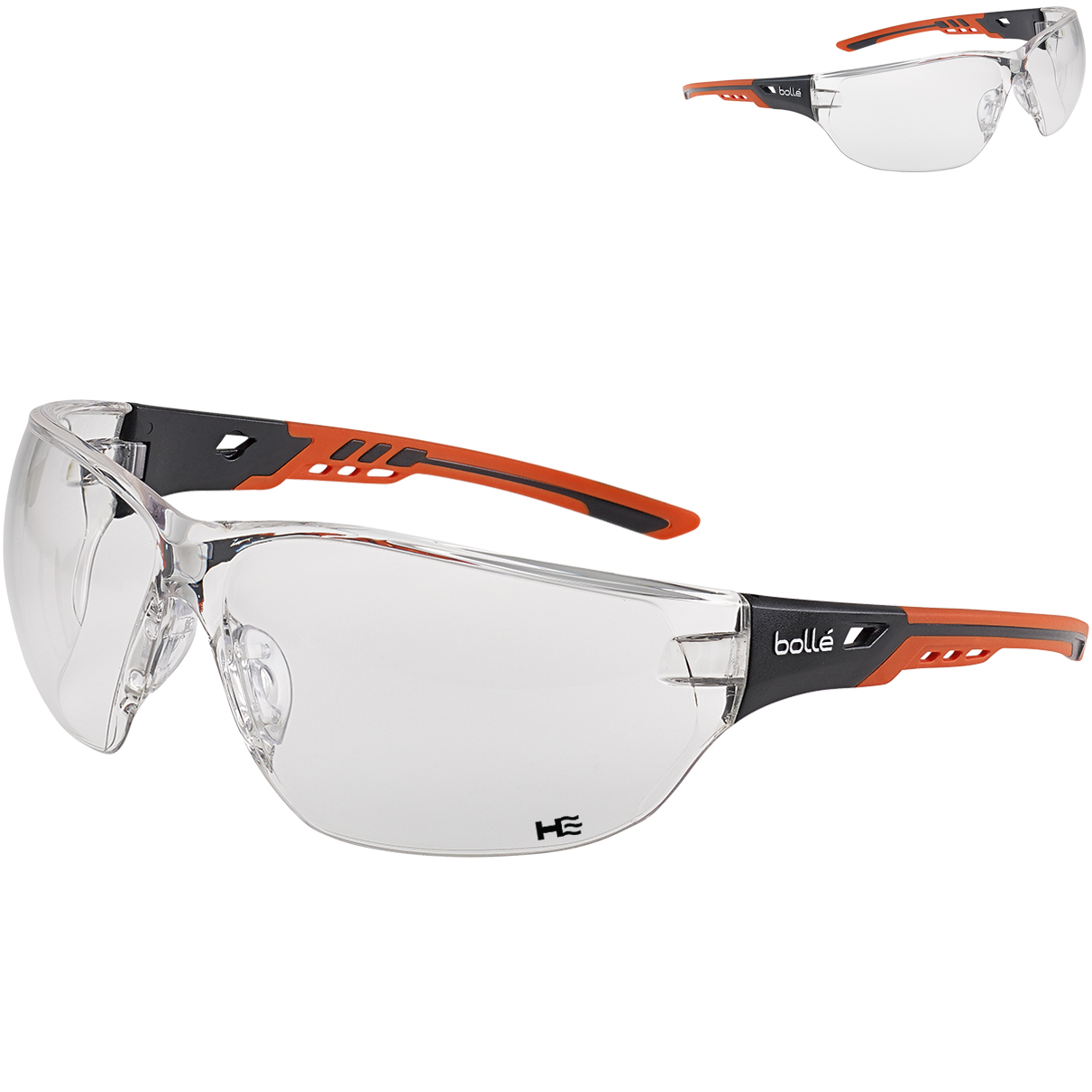 Product Photo 1 Bollé Ness+ Clear Safety Glasses