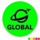 Round Shape Custom Sticker - Neon, 1/4" to 1"