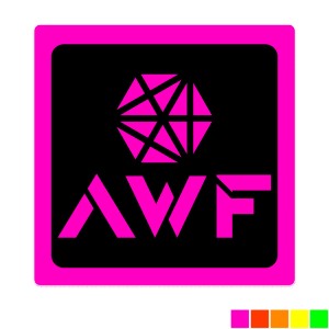 Square Shape Custom Sticker - Neon, 2-1/2" - GI1121