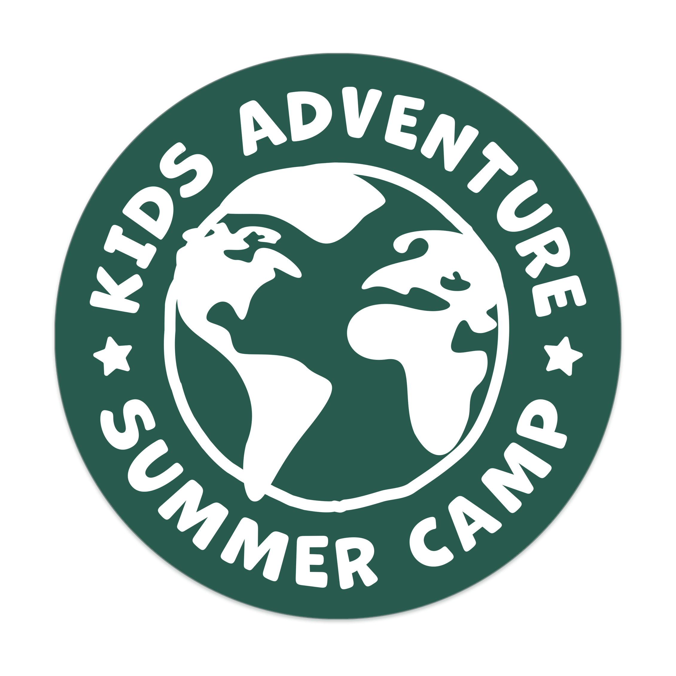 Product Photo 1 Round Shape Custom Sticker - Matte, 3-1/2" to  4"