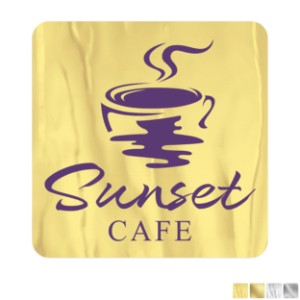 Square Shape Custom Sticker - Foil, 1-3/4" or 2" - GI1119