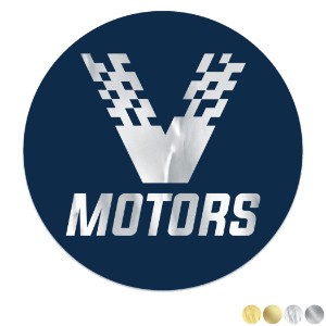 Round Shape Custom Sticker - Foil, 1-1/4" or 1-1/2" - GI1009