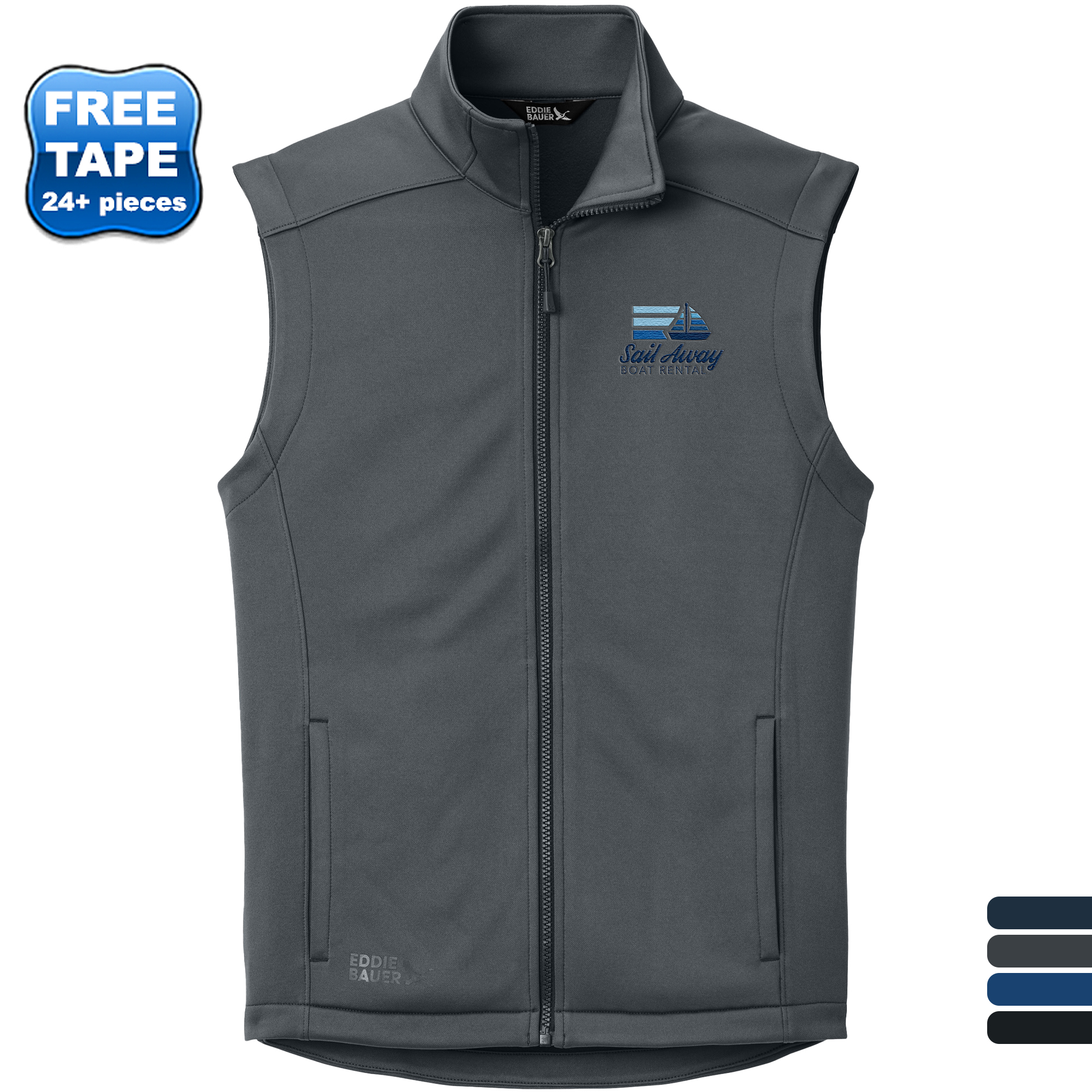 Product Photo 1 Eddie Bauer® Smooth Mid Layer Recycled Poly Fleece Men's Vest