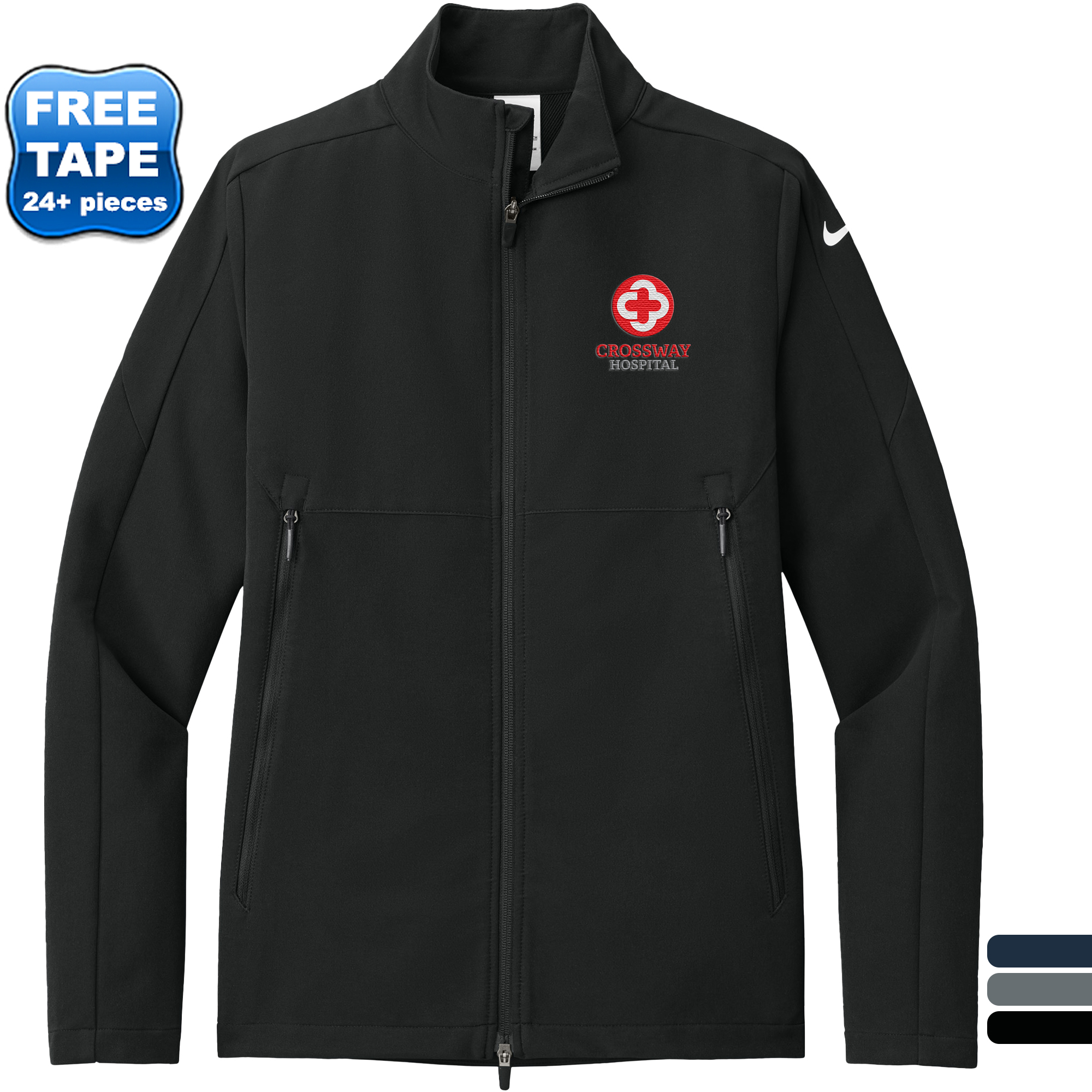 Product Photo 1 Nike® Soft Shell Poly/Elastane Men's Full Zip Jacket