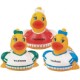 Cheerleader Pom Pom Rubber Duck