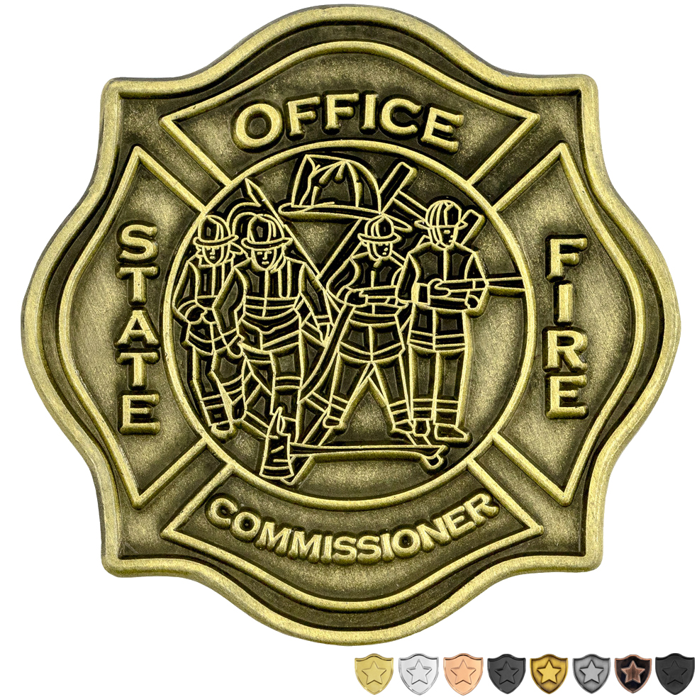 Product Photo 1 Die Cast Zinc Challenge Coins, 2"