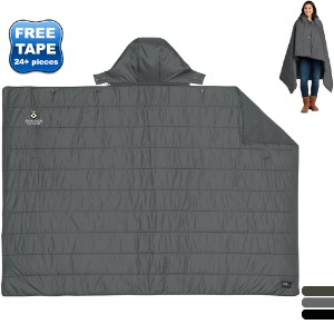 Eddie Bauer® Puffy Camp Poly Poncho Blanket - WJ7309