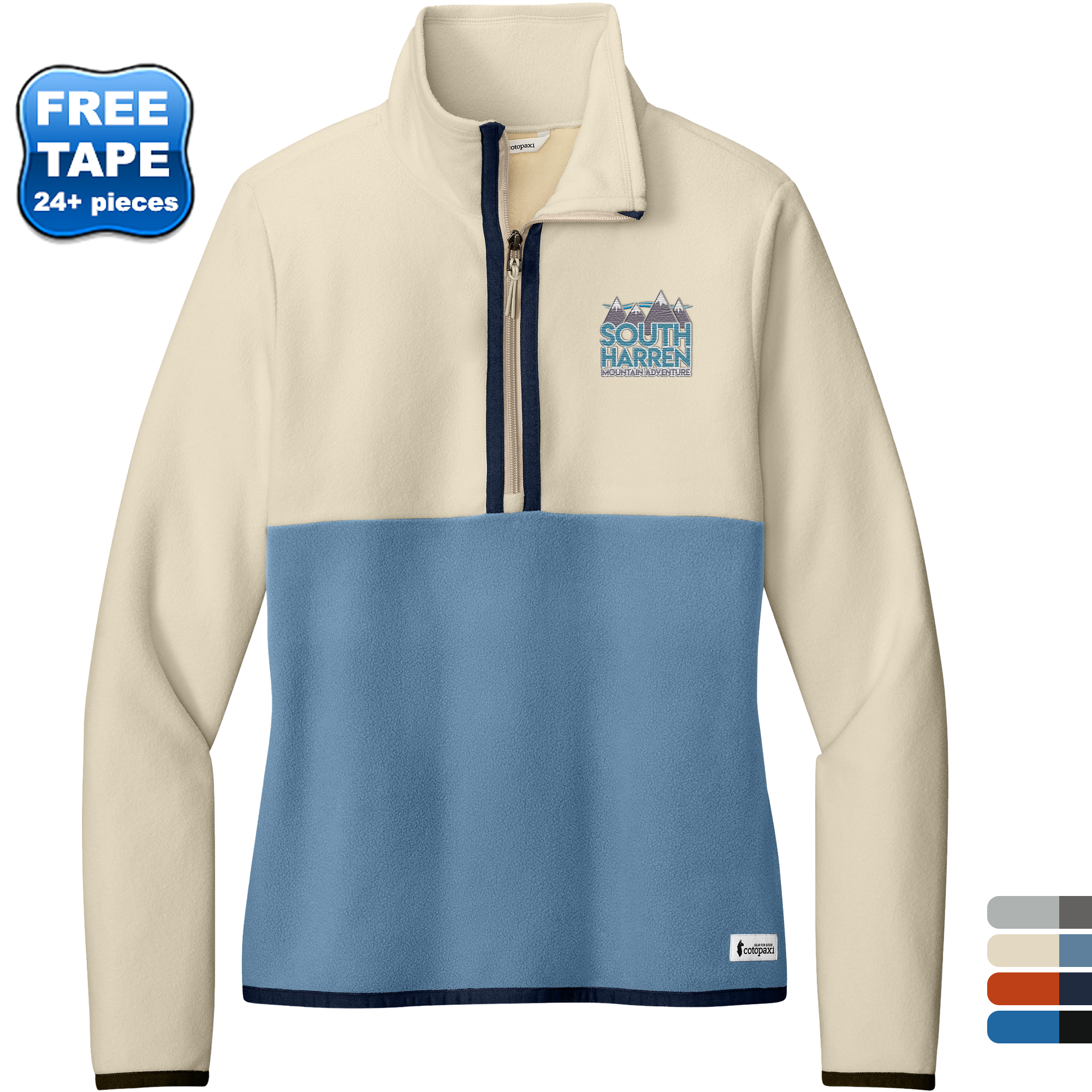 Product Photo 1 Cotopaxi® Amado Recycled Poly 1/2 Zip Ladies' Fleece