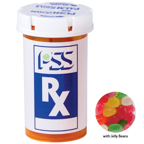 Product Photo 1 Jelly Beans in a Large Pill Bottle