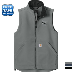 Carhartt® Rain Defender® Nylon/Elastane Soft Shell Men's Vest - WJ7376
