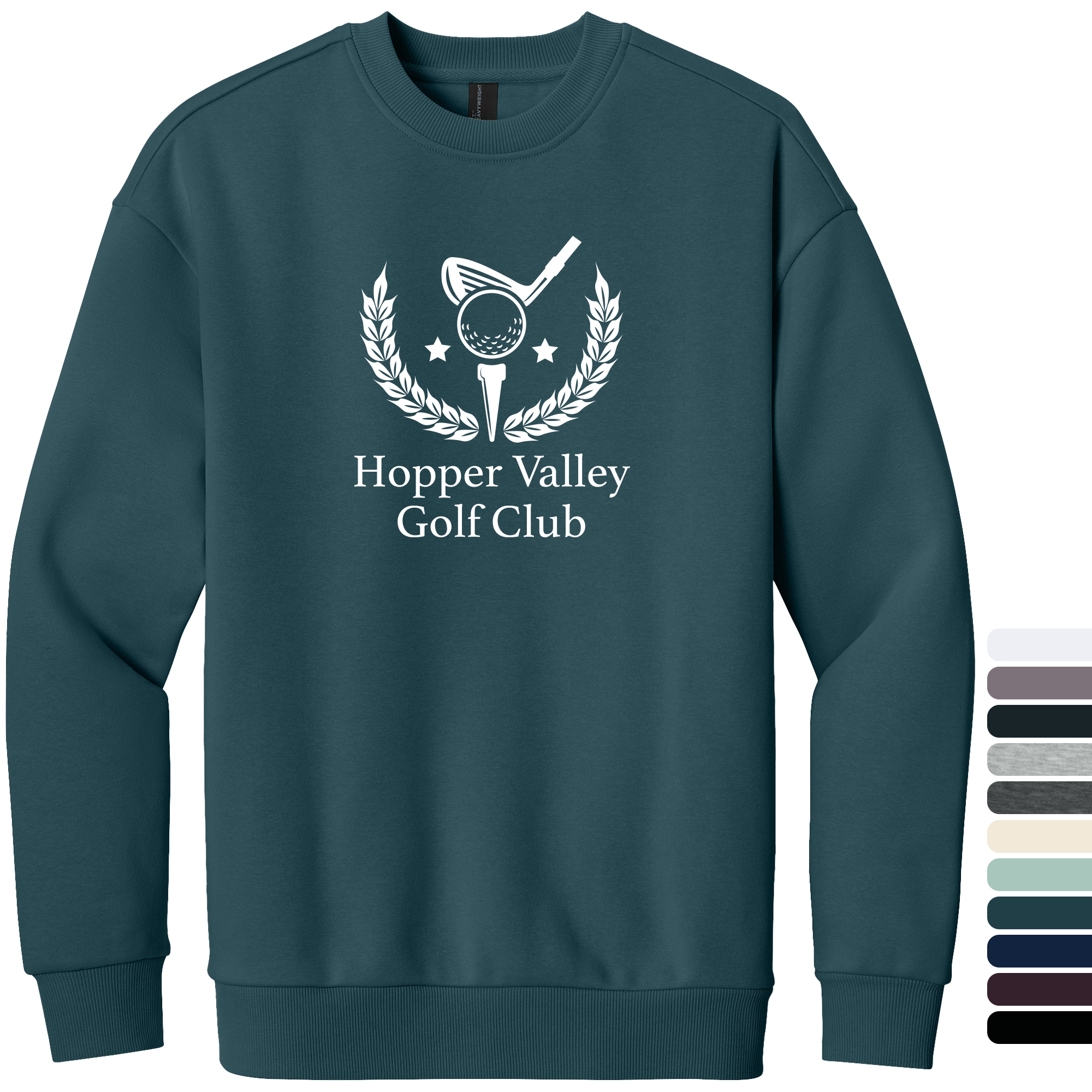 Product Photo 1 District® V.I.T.™ Heavyweight Cotton/Poly Fleece Unisex Crew