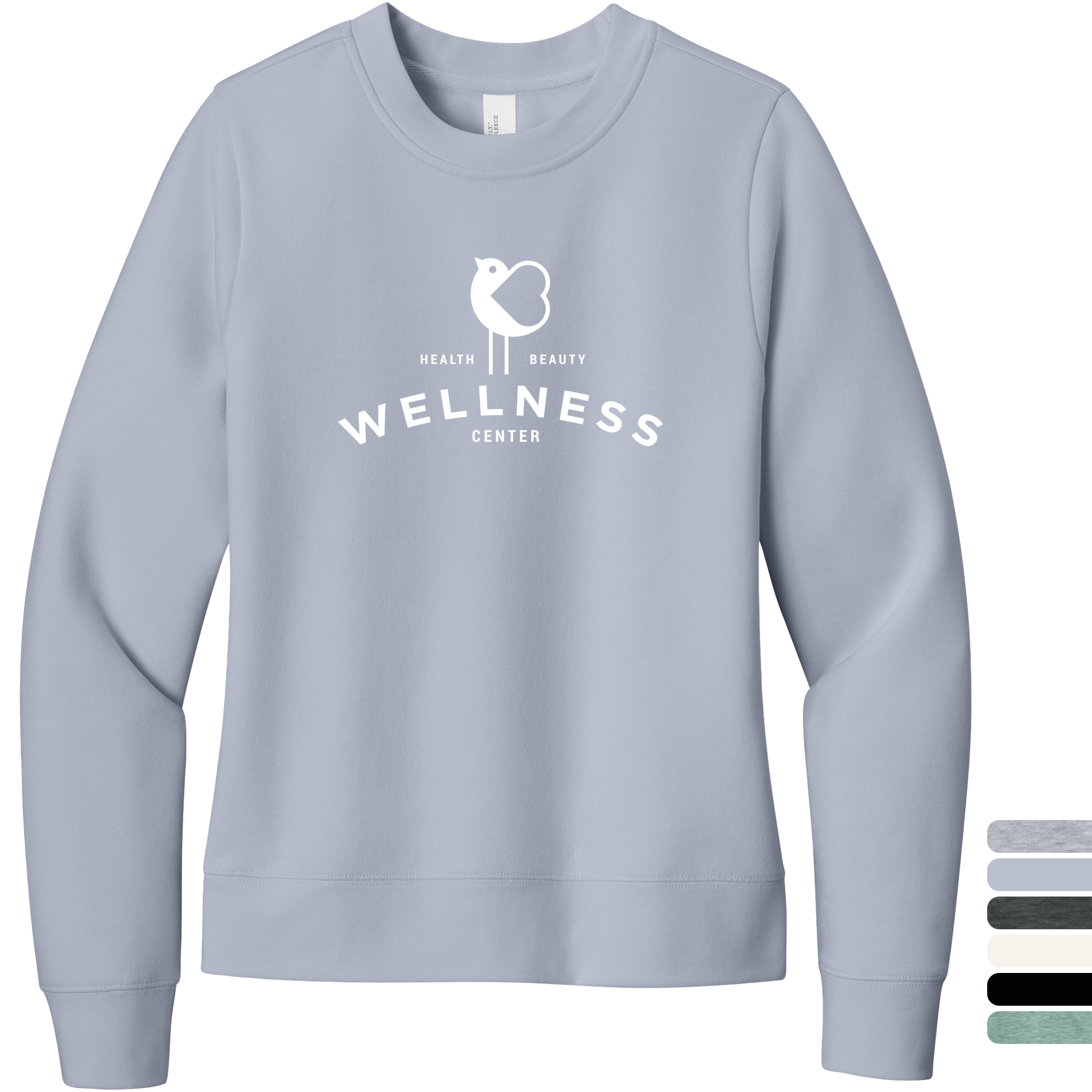 Product Photo 1 District® V.I.T.™ Cotton/Poly Fleece Ladies' Crew