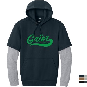 CornerStone® Tough Cotton/Poly Fleece Layered Men's Hoodie - WJ7350