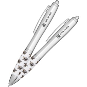 Education Graduation Cap Click Ballpoint Pen - PM9340