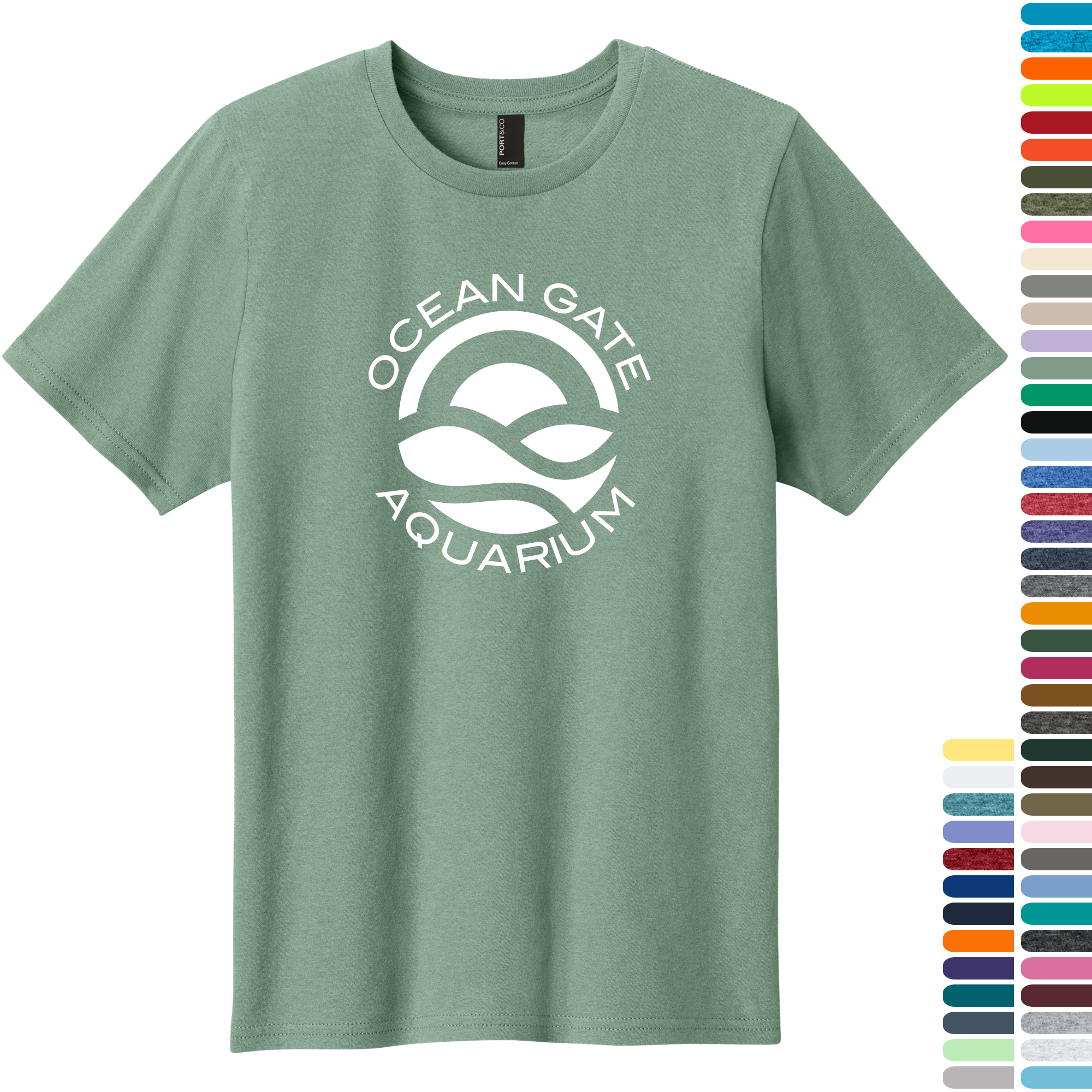 Product Photo 1 Port & Company® Easy Cotton Youth Tee