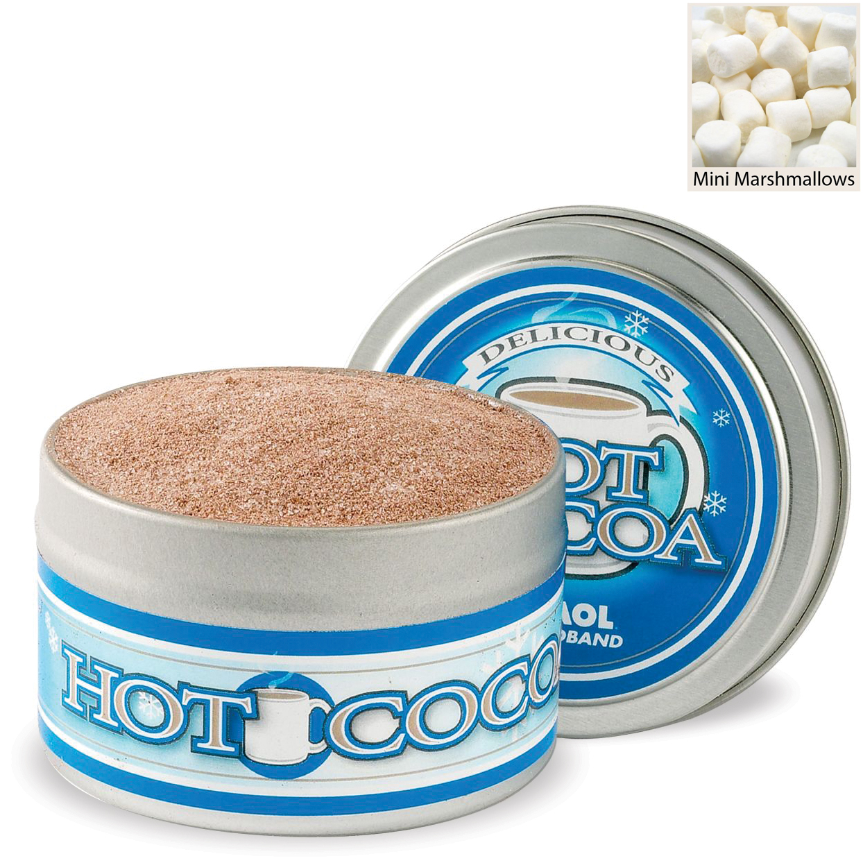 Product Photo 1 Hot Chocolate & Marshmallows in a Small Tin