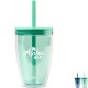 Cool Gear® Oasis Straw Tumbler, 14oz.
