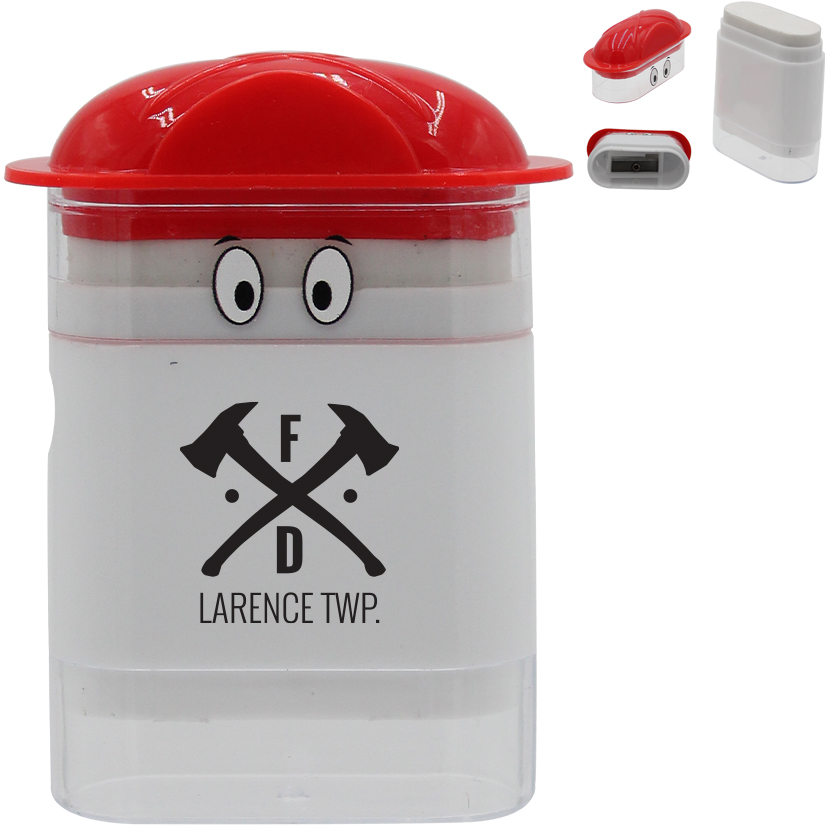 Product Photo 1 Fire Chief Googly-Eyed Eraser/Sharpener
