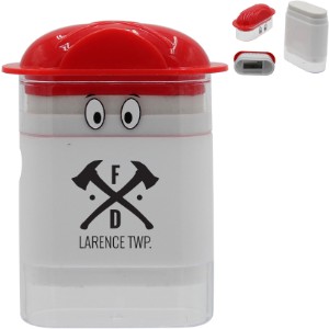 Fire Chief Googly-Eyed Eraser/Sharpener - AK4147