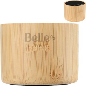 Reed Circle Bamboo Wireless Speaker - GM2526
