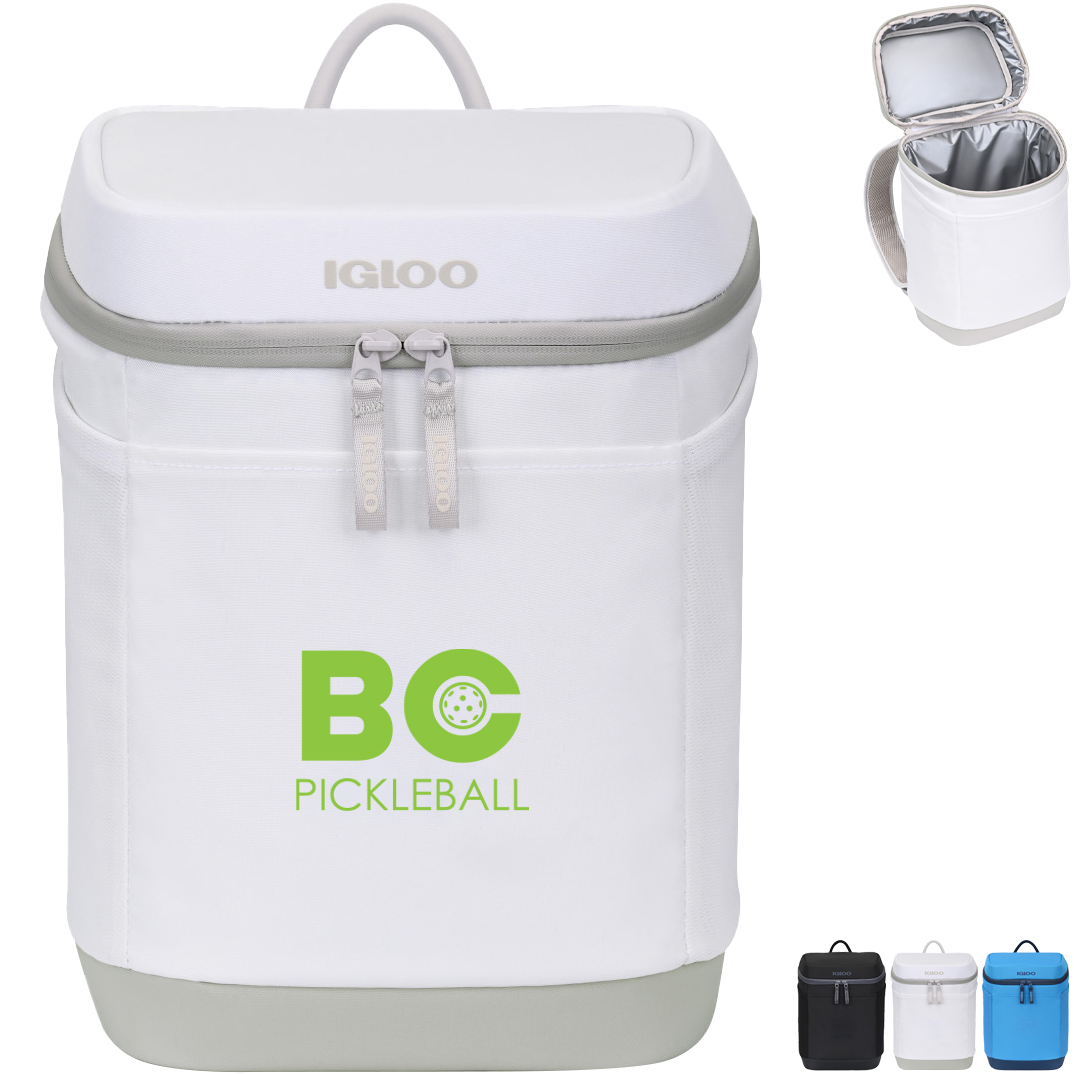Product Photo 1 Igloo® Day Chiller Recycled Poly Backpack 12 Can Soft Cooler