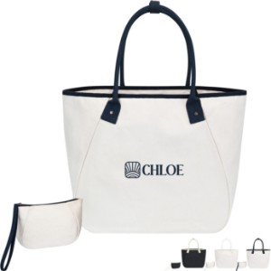 Market Street Cotton Tapered Carryall Tote - GM2512
