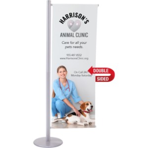 Flex Banner Display Single-Banner Kit - DY4429