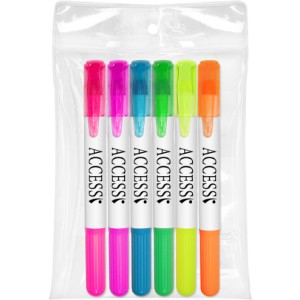 Gel-Brite™ 6 Pack Gel Highlighters - LK6023