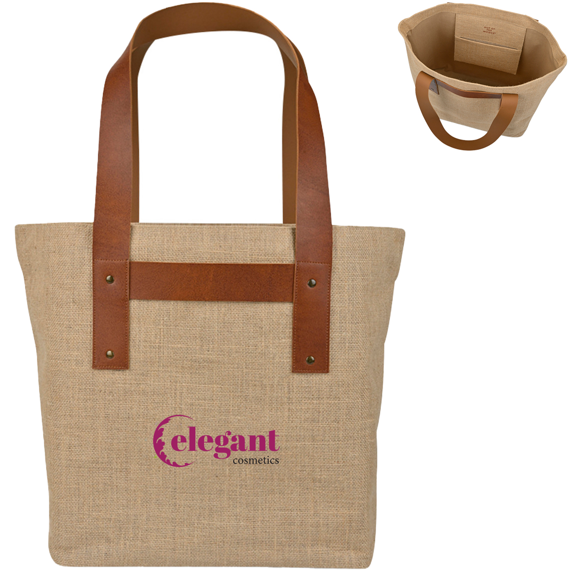 Product Photo 1 Out of the Woods® Jute T-Strap Tote