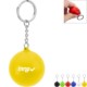 Round PU Stress Reliever Key Chain