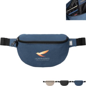 Helsinki rPET Anti-Theft Hook-Zip Waist Bag - GS3881