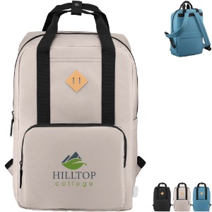 Majesty 300D rPET 15" Laptop Adjustable Strap Backpack - GS3892