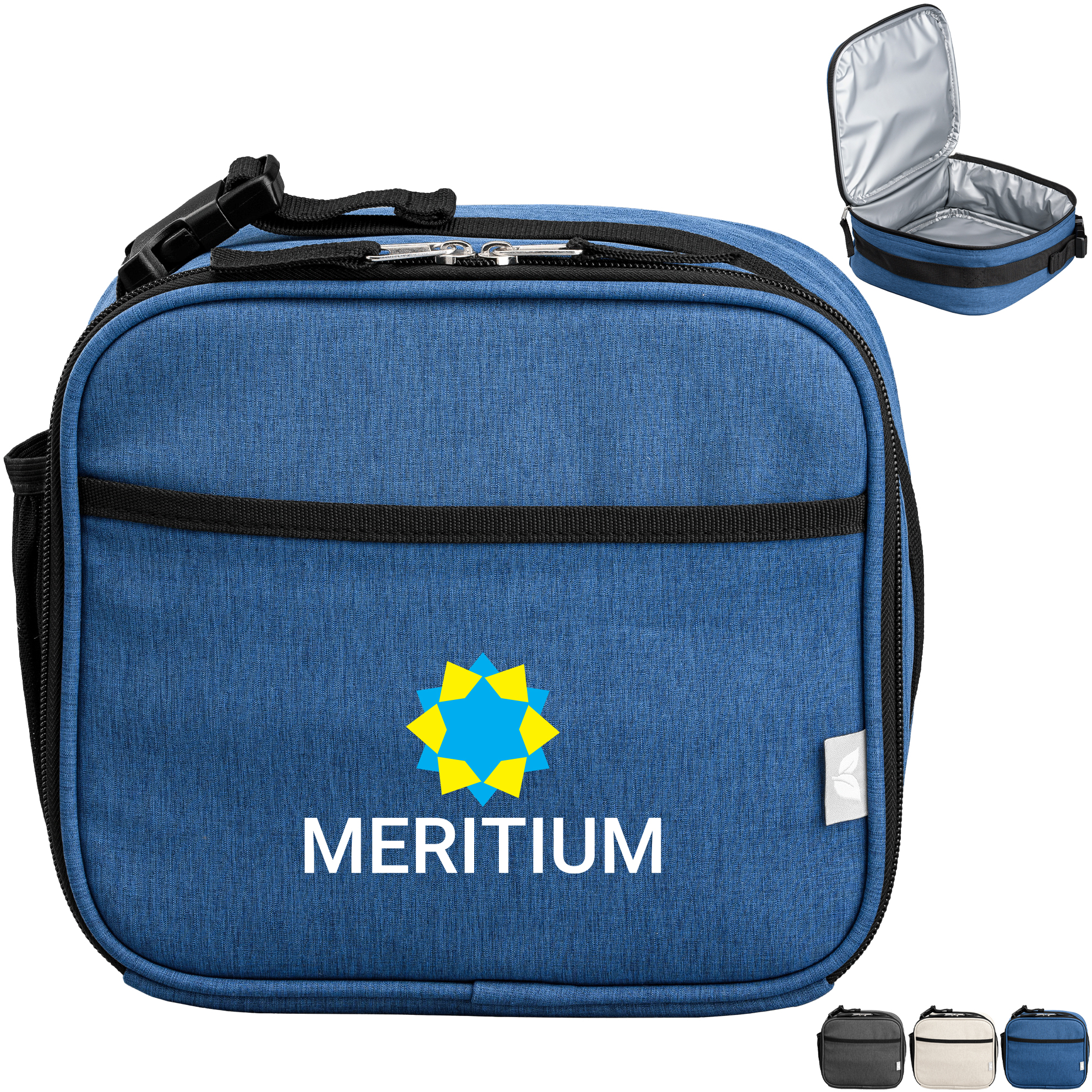 Product Photo 1 Helsinki rPET PEVA Lined Lunch Cooler Crossbody Bag