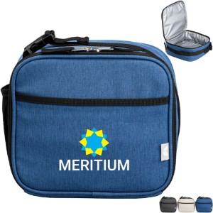 Helsinki rPET PEVA Lined Lunch Cooler Crossbody Bag - GS3893