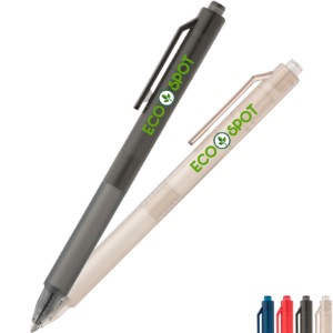 Nomi Recycled Plastic Translucent Retractable Gel Pen - GS3906