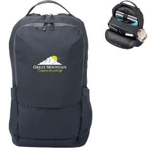 Urban Peak® Poly/Cotton Laptop Backpack - ST9358